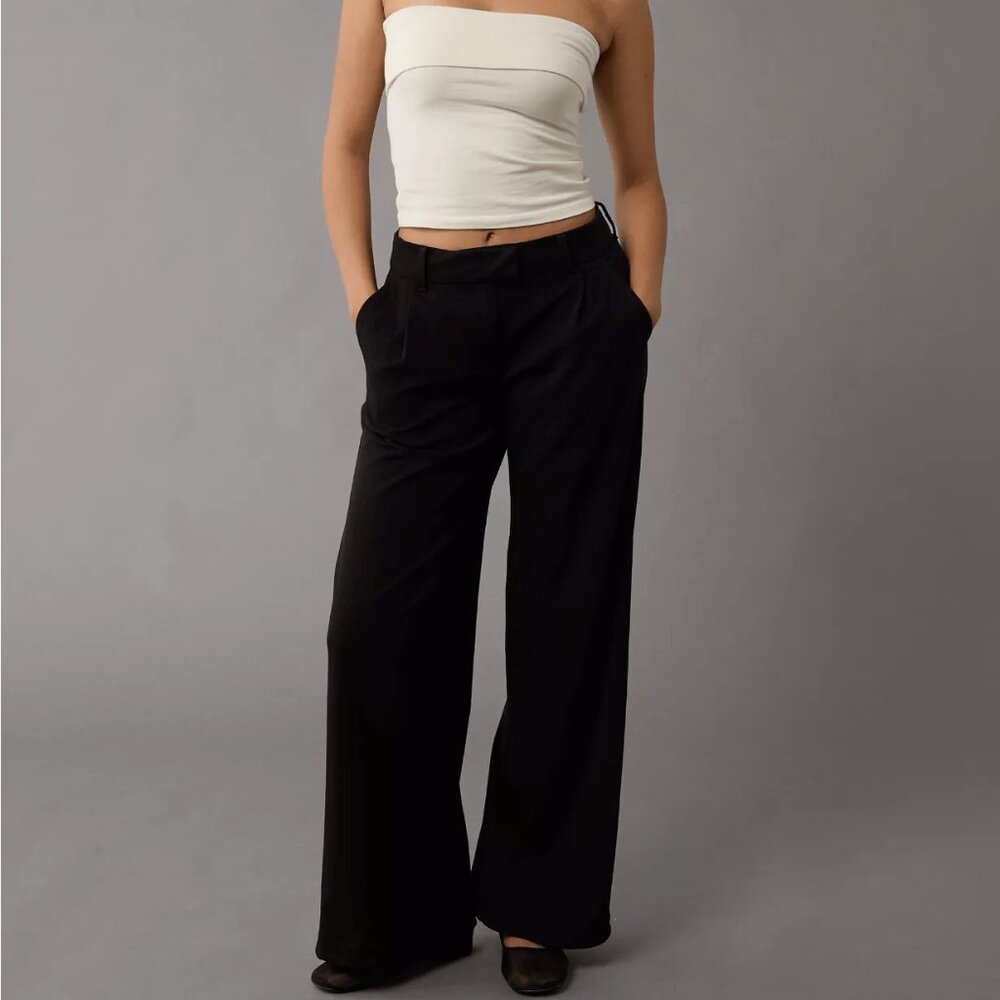 AE Curvy High-Waisted Poppy Trouser NWT